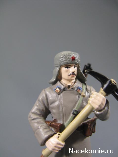 Солдаты ВОВ №126 - Боец железнодорожного батальона, 1941 - 1943 гг.
