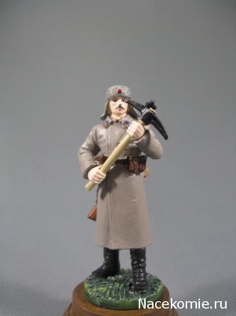 Солдаты ВОВ №126 - Боец железнодорожного батальона, 1941 - 1943 гг.