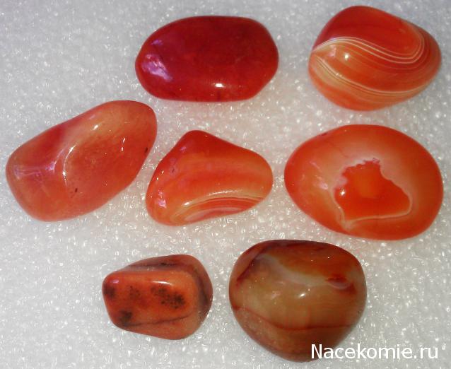 Минералы Подземные Богатства №18 - Сердолик