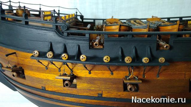 Собери Чёрную Жемчужину. Рангоут и такелаж.