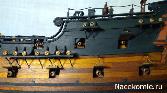 Собери Чёрную Жемчужину. Рангоут и такелаж.