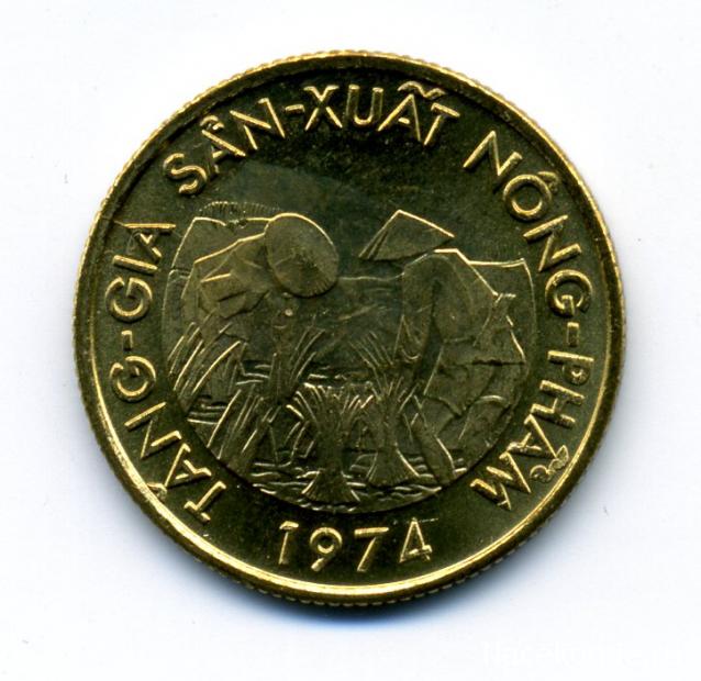 Монеты и банкноты №301 10 донгов (Вьетнам)