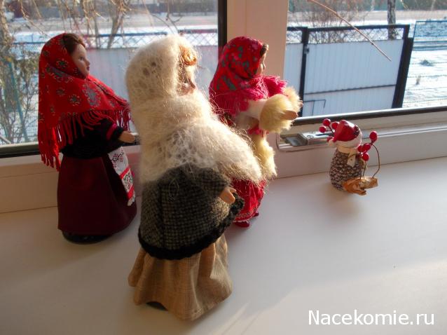 Куклы в народных костюмах – "Девчушки-болтушки"