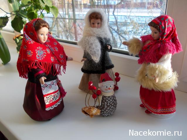 Куклы в народных костюмах – "Девчушки-болтушки"