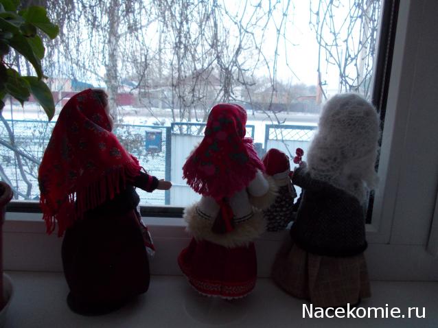 Куклы в народных костюмах – "Девчушки-болтушки"