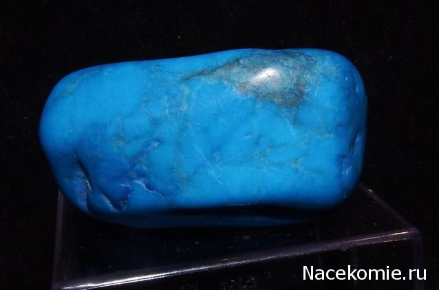 Минералы Подземные Богатства №14 - Говлит (Имитация Бирюзы)