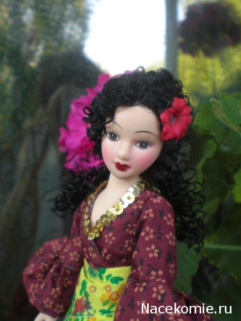 Куклы в народных костюмах №67 Кукла в цыганском девичьем костюме