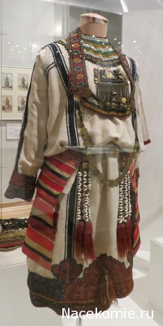 Куклы в народных костюмах №59 Кукла в мордовском летнем костюме