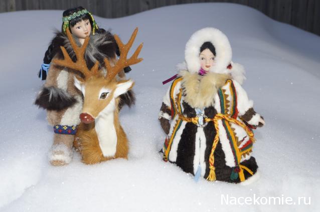 Куклы в Народных Костюмах - Конкурс "Поёт зима - аукает..."