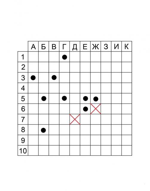Игра "Морской бой"