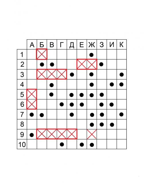 Игра "Морской бой"