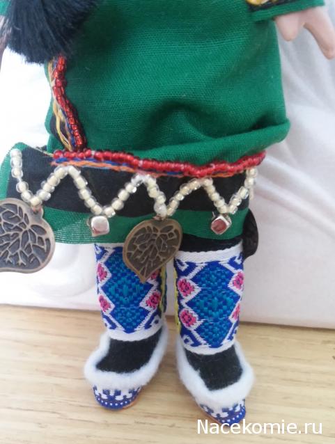 Куклы в народных костюмах №88 Кукла в костюме нивхов