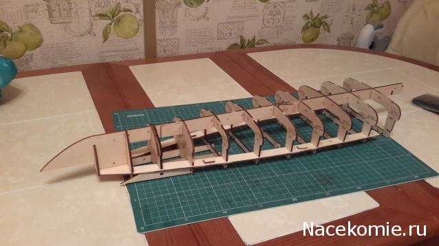 Линкор «Севастополь» - Сборка корпуса