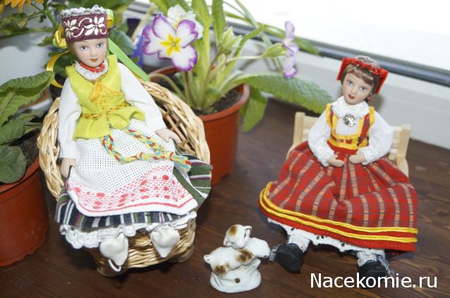 Куклы в народных костюмах – "Девчушки-болтушки"