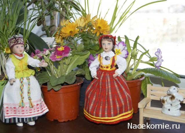 Куклы в народных костюмах – "Девчушки-болтушки"