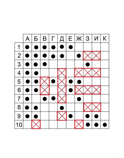 Игра "Морской бой"
