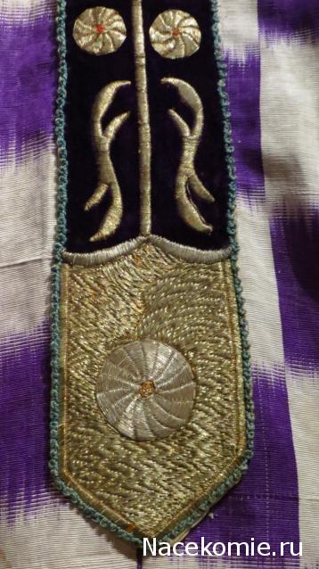 Куклы в народных костюмах №12 Кукла в узбекском летнем костюме