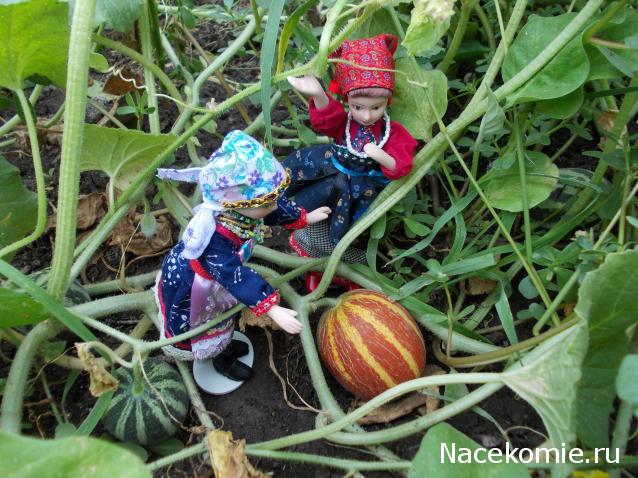 Куклы в народных костюмах – "Девчушки-болтушки"