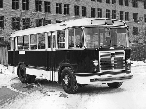 Интересные фото автобусов СССР