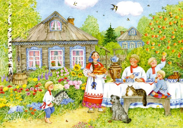 Куклы в народных костюмах – "Девчушки-болтушки"