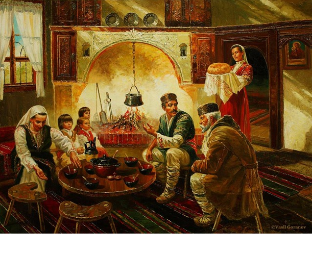 Куклы в народных костюмах №77 Кукла в болгарском  летнем костюме