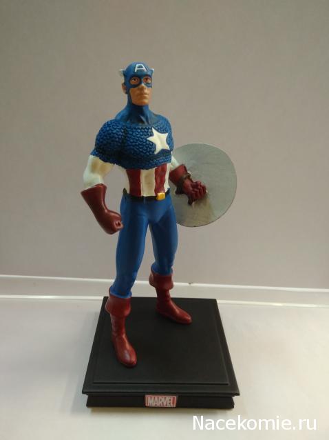 Герои Marvel 3D №15 - Капитан Америка