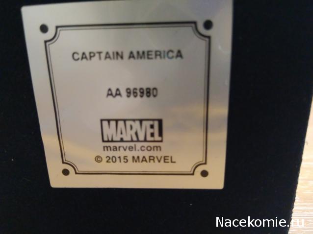 Герои Marvel 3D №15 - Капитан Америка