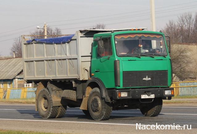 Автолегенды СССР Грузовики №31 МАЗ-5551