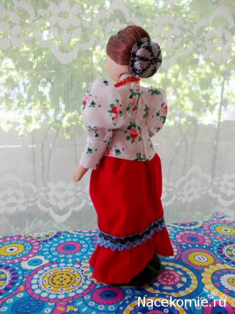 Куклы в народных костюмах №76 Кукла в летнем костюме амурской казачки