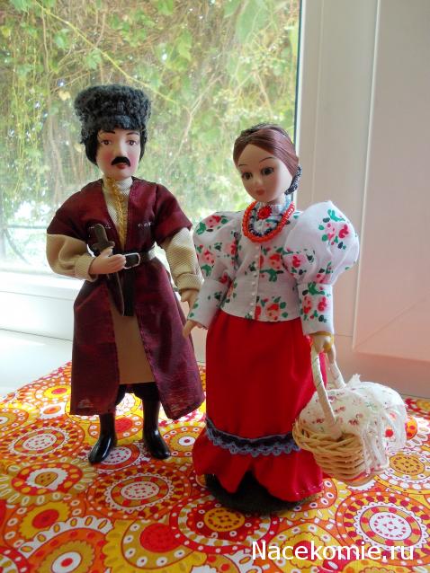 Куклы в народных костюмах №76 Кукла в летнем костюме амурской казачки