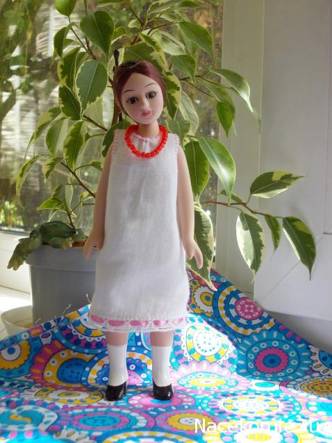 Куклы в народных костюмах №76 Кукла в летнем костюме амурской казачки