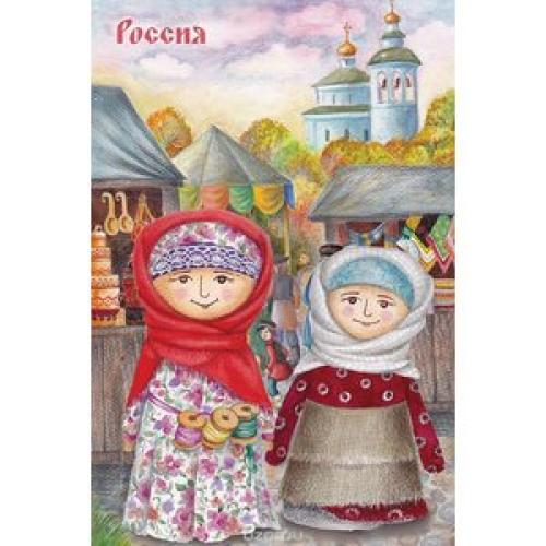 Куклы в народных костюмах – "Девчушки-болтушки"