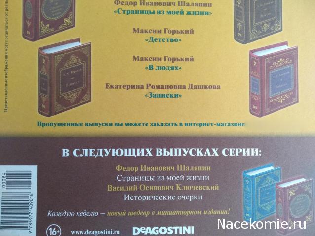 Шедевры Мировой Литературы в Миниатюре 2017