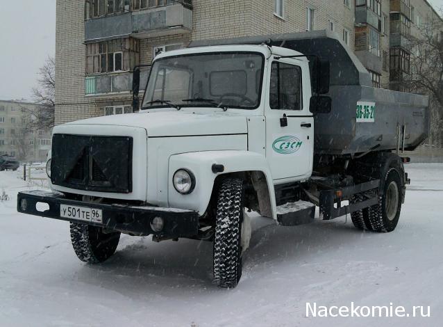 Автолегенды СССР Грузовики №32 - ГАЗ-35072