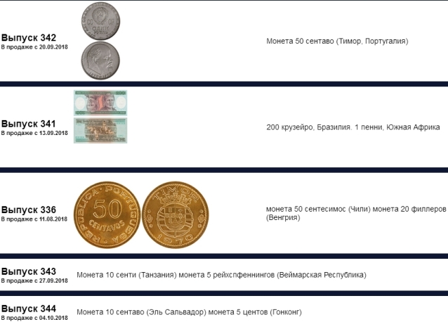 Монеты и Банкноты 2012 - График выхода и обсуждение