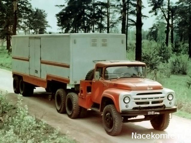 Автолегенды СССР Грузовики Спецвыпуск №1 - ЗиЛ-130В1+ОДАЗ-794