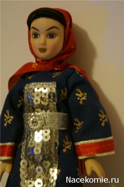 Куклы в народных костюмах №81 Кукла в лезгинском женском костюме