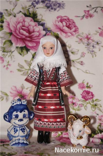 Куклы в народных костюмах №96 Кукла в македонском свадебном костюме