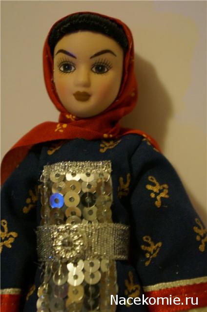 Куклы в народных костюмах №81 Кукла в лезгинском женском костюме