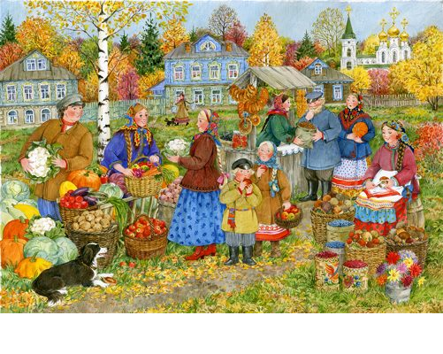 Куклы в народных костюмах – "Девчушки-болтушки"