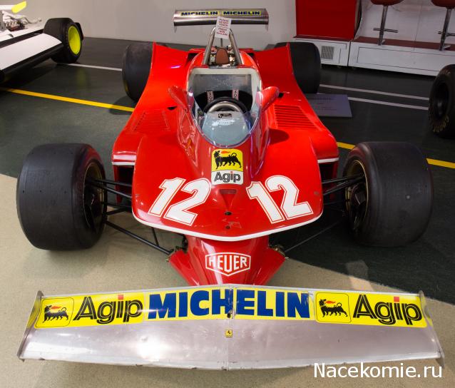 Ferrari 312 T4 в масштабе 1:8 - Centauria - тест