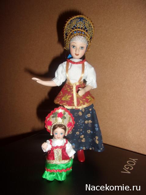 Куклы в народных костюмах – "Девчушки-болтушки"