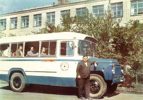 Интересные фото автобусов СССР