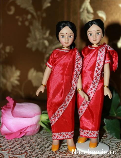 Куклы в Костюмах Народов Мира №1 - Индия