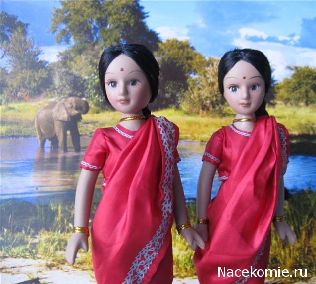 Куклы в Костюмах Народов Мира №1 - Индия