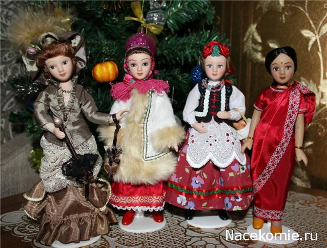 Куклы в Костюмах Народов Мира №1 - Индия