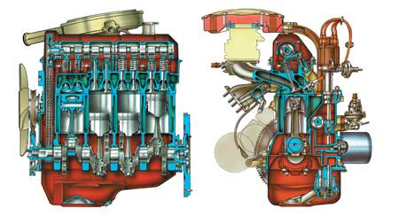 ВАЗ-2101 «Жигули» - Двигатель