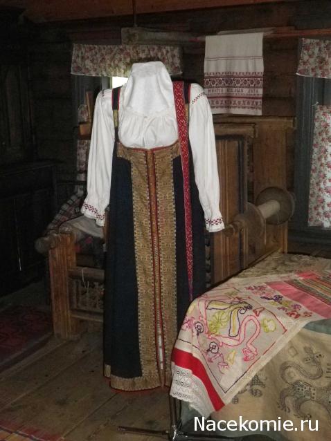 Куклы в народных костюмах №2 Кукла в летнем костюме Костромской губернии