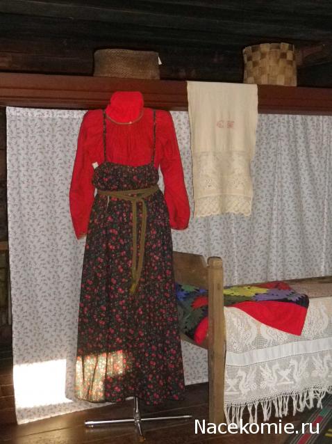 Куклы в народных костюмах №2 Кукла в летнем костюме Костромской губернии