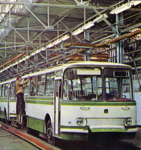 Интересные фото автобусов СССР